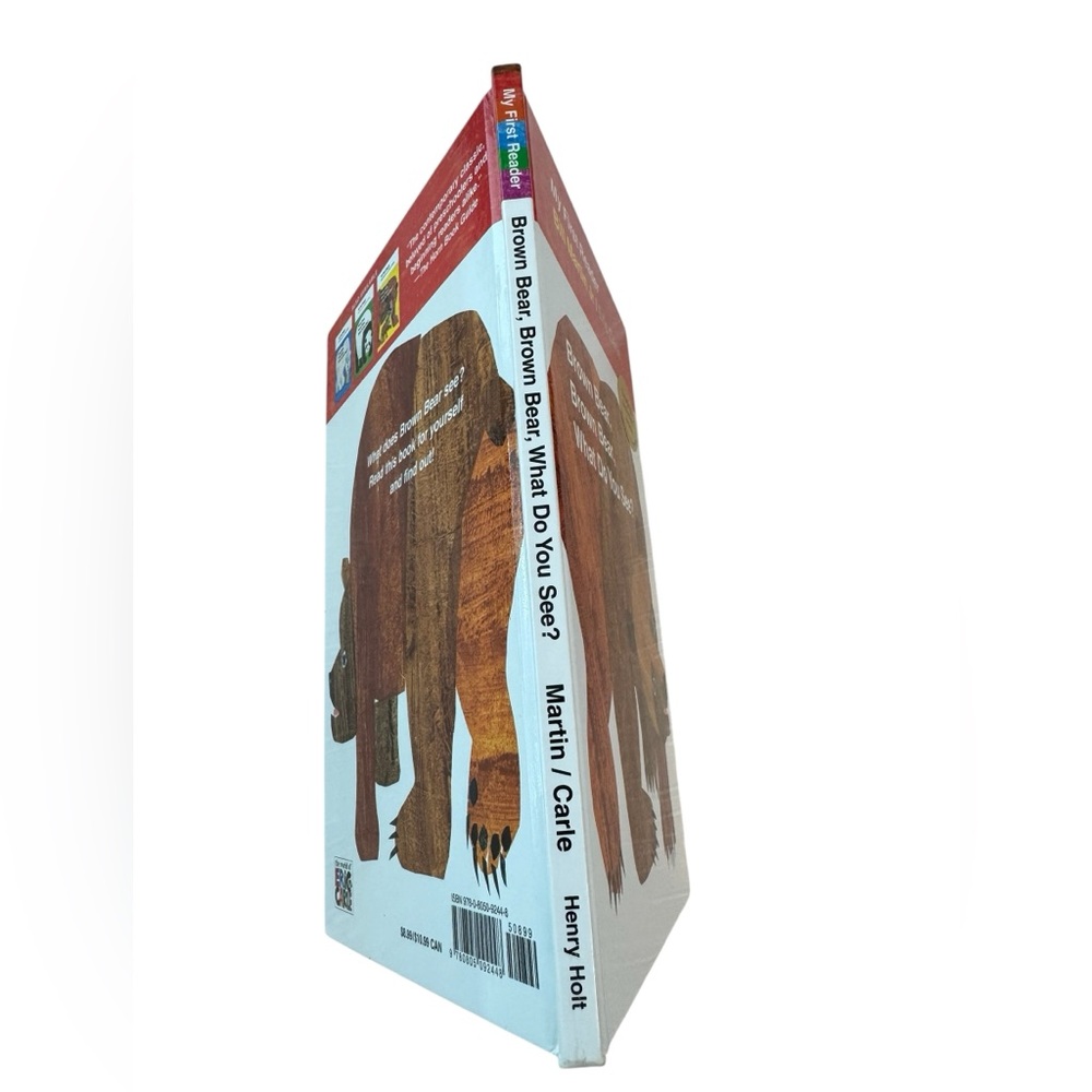 Kids Book Bundle Eric Carle Brown Bear + Bilingual Let’s Go to the Zoo - Picture 4 of 12